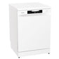 Hisense HS622E90WUK Freestanding Standard Dishwasher 85cm High - E Rated, White, 24 x 23 x 33 inches (L x W x H) [Energy Class E]