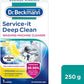 Dr. Beckmann Service-it Deep Clean Washing Machine Cleaner | Removes 99,99 % of bacteria and fungi and viruses | eliminates bad odours | 250 g