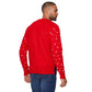 NOROZE Men's Moose Merry Christmas Jumper Xmas Reindeer Elf Football FC Novelty Pullover (M, XMoose Red)