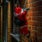 GloBrite 60cm Hanging Santa Climbing Rope Ladder Outdoor Christmas Garden Decoration