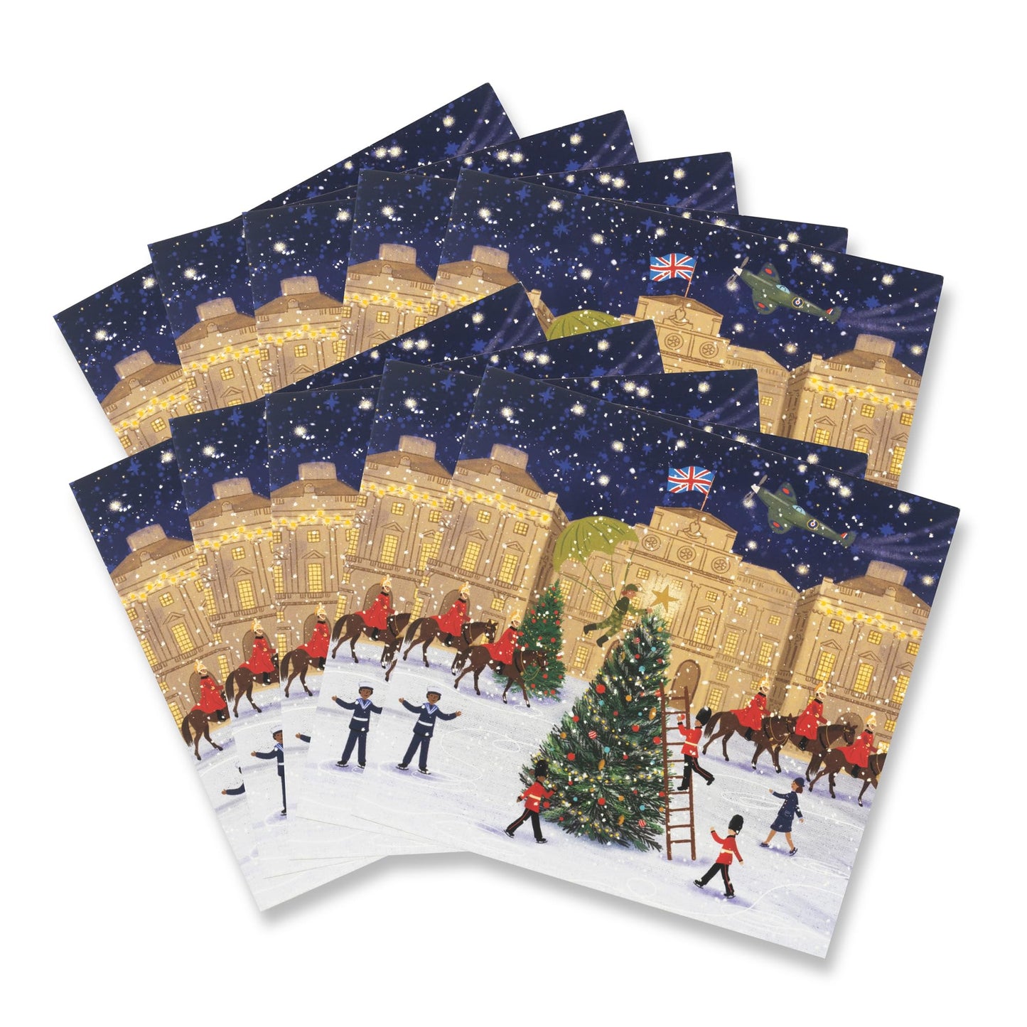 The Royal British Legion Buckingham Palace Christmas Cards - Pack of 10