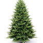 SHATCHI 6ft Virginia Spruce Green Artificial Christmas Tree with 1034 Tips and Metal Stand Hinged Branches Xmas Holiday Festive Home Decorations, PVC